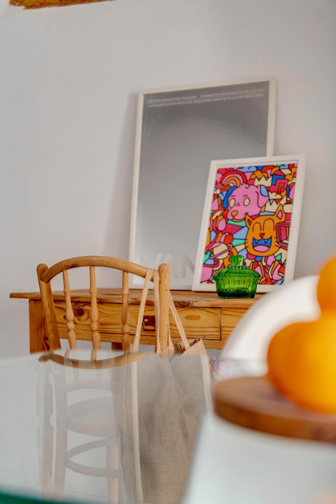 Syros Art House Villa Ano Syros Exteriör bild