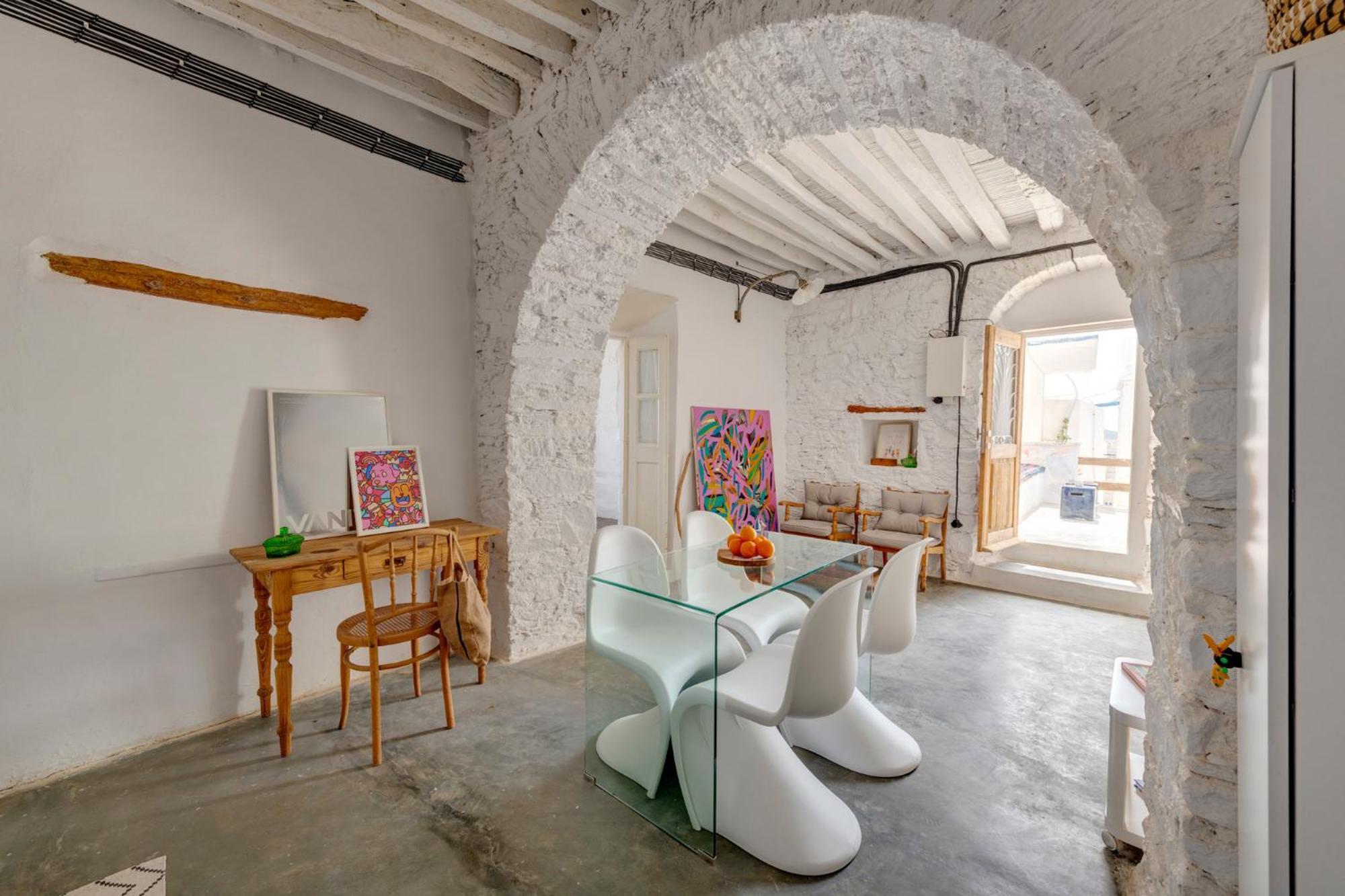 Syros Art House Villa Ano Syros Exteriör bild