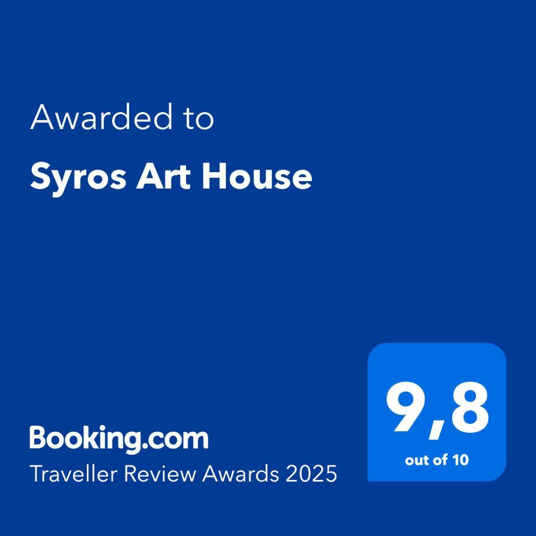 Syros Art House Villa Ano Syros Exteriör bild